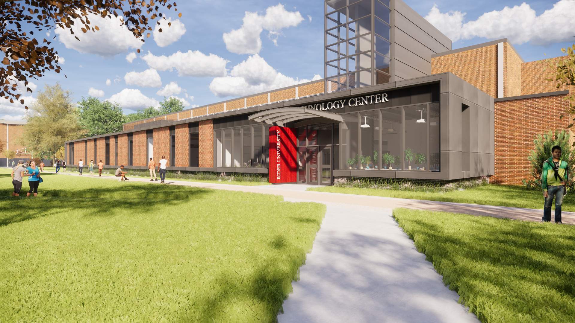 Conceptual rendering of Science and Technology Center