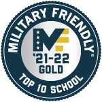 Military Friendly Top 10 School logo