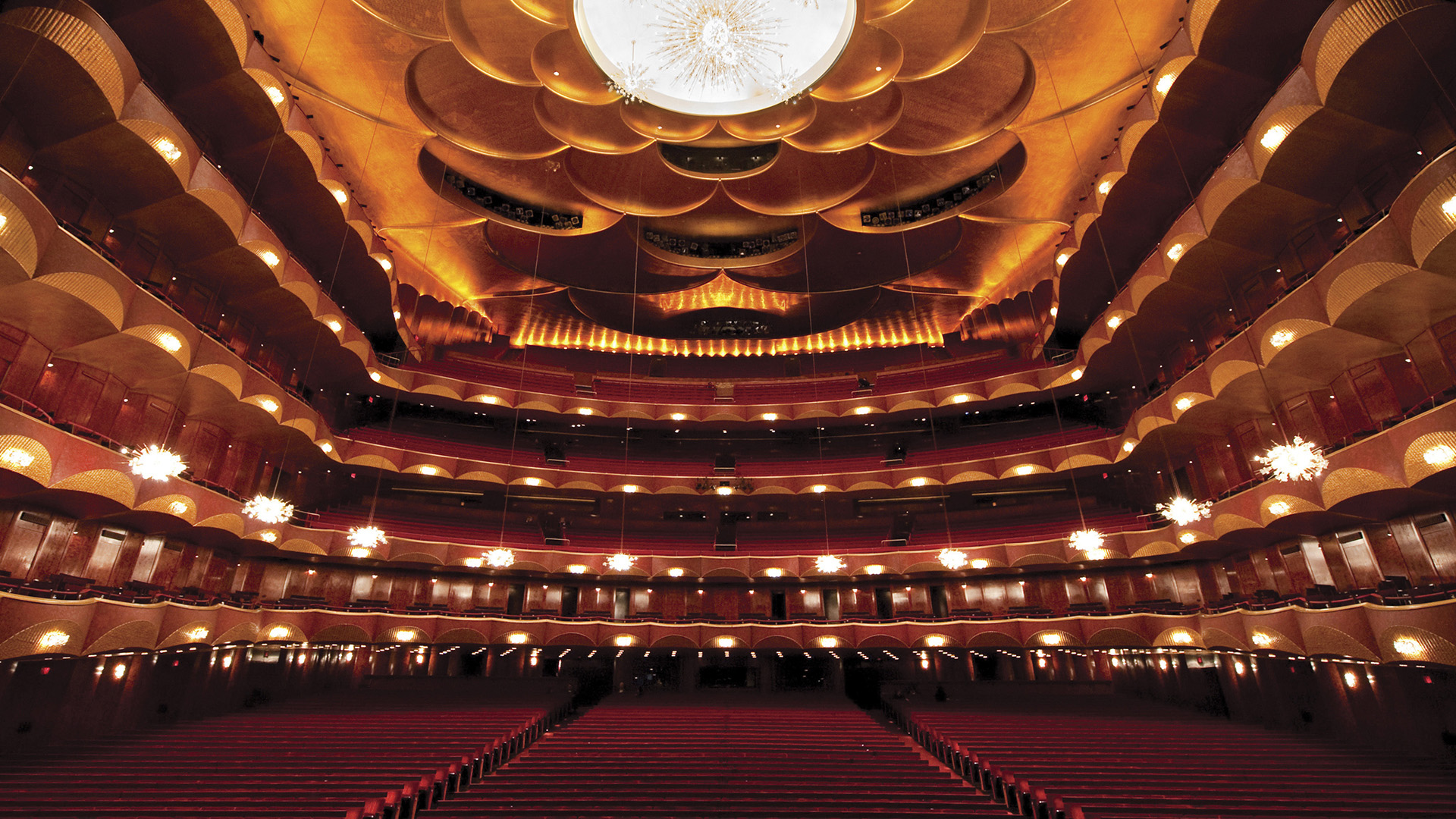 Metropolitan Opera House auditorium