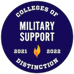 College of Distinction in Military Support