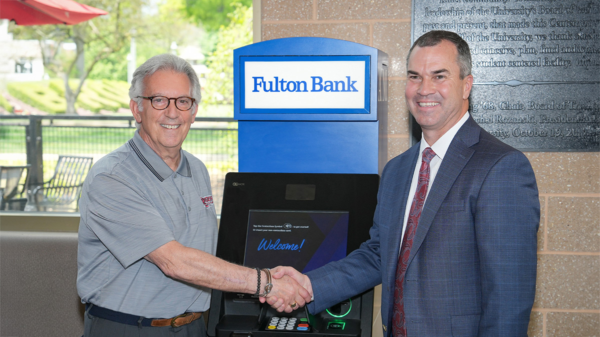 Fulton Bank partnership, President Dell'Omo and Chairman and CEO, Curt Myers