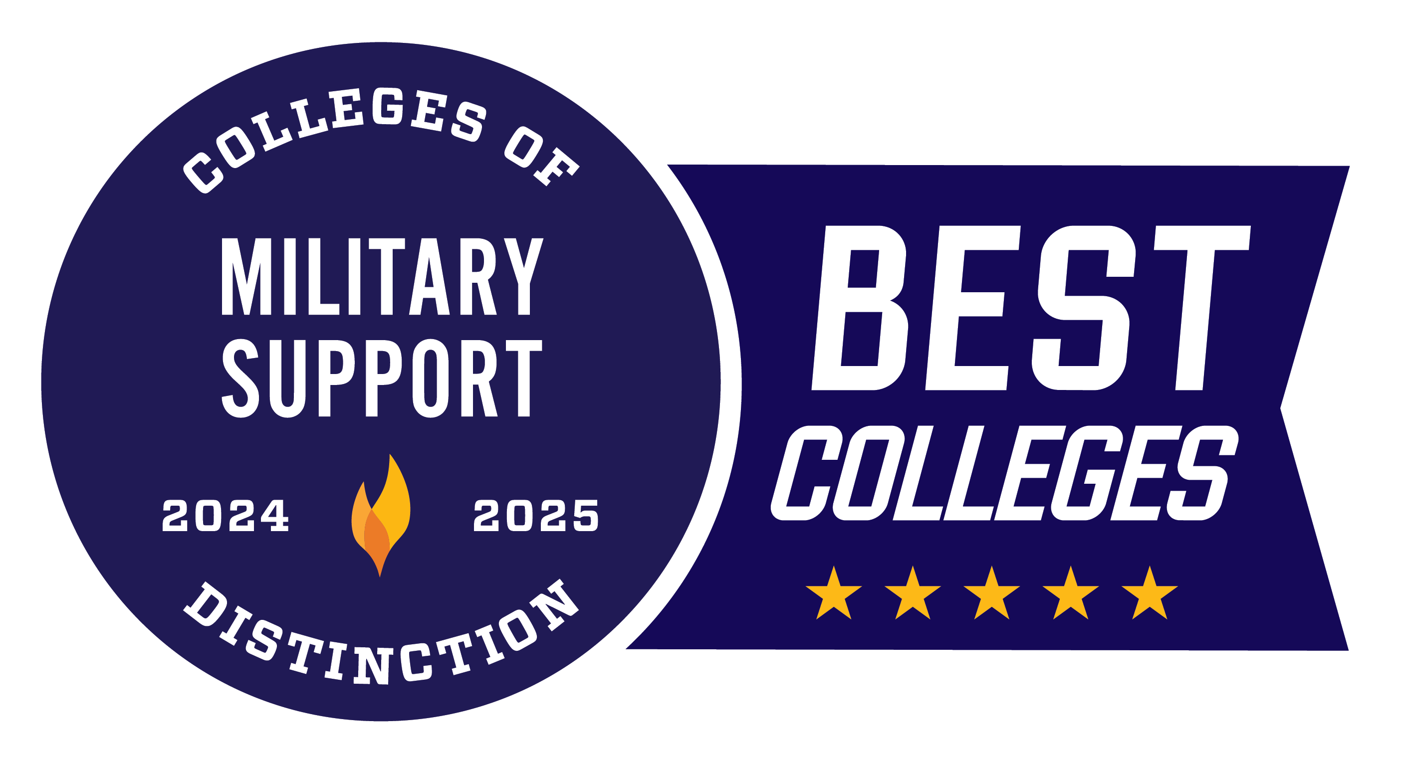 2024-24 COD Military Best Colleges logo