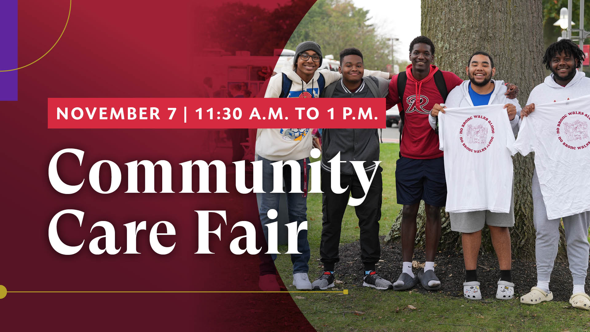 Community Care Fair header