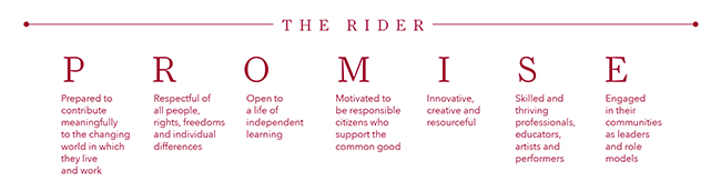 The Rider Promise