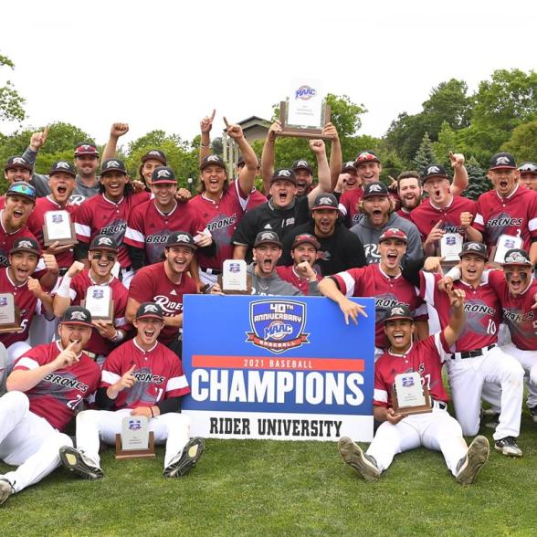 Rider Baseball wins 2021 MAAC Championship