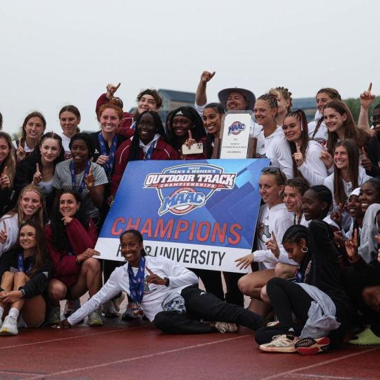 2023 women's track and field outdoor MAAC champs