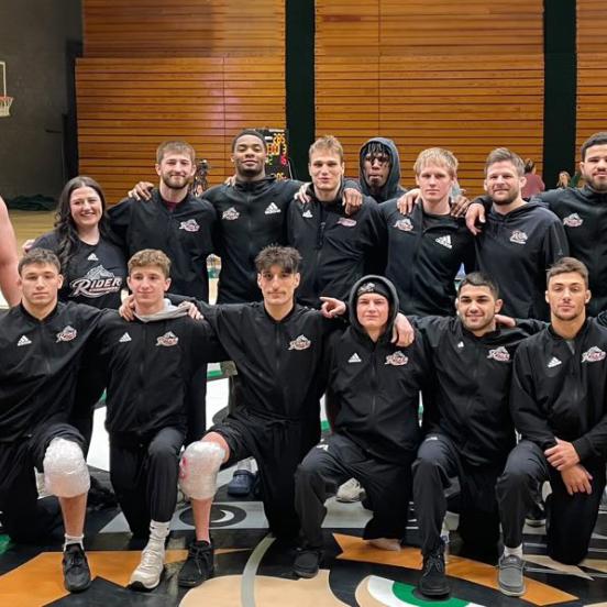 Wrestling MAC East Division group photo