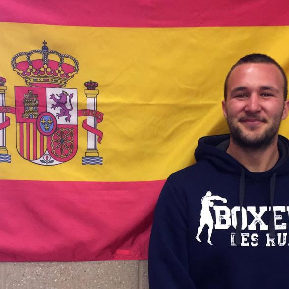 International student from Madrid lands at Rider