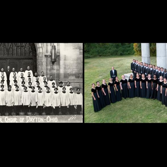 Westminster Choir 1920's and 2019