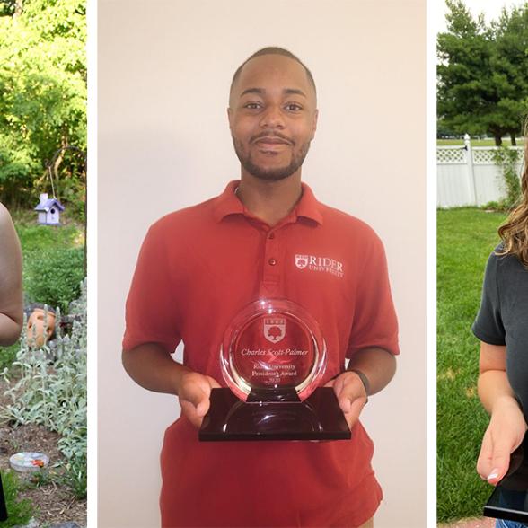 Three students honored with 2020 President's Award