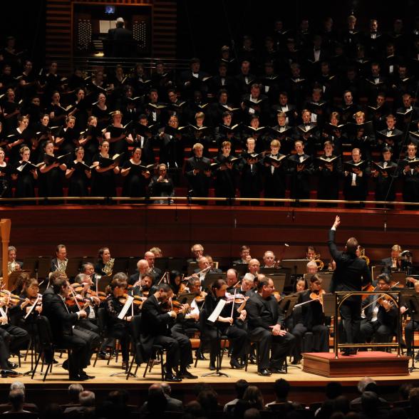 Westminster Symphonic Choir and the Philadelphia Orchestra