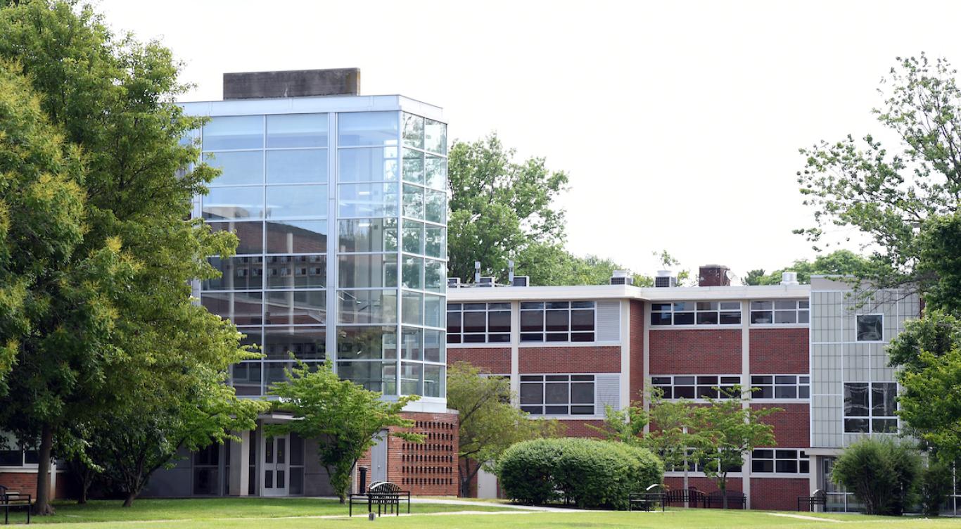 Exterior shot of the Science and Technology Center