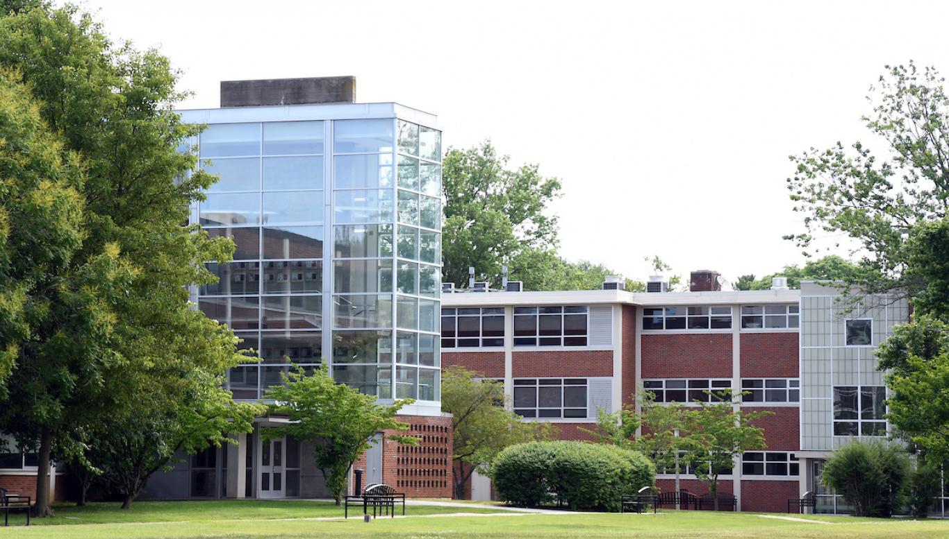 Exterior shot of the Science and Technology Center