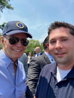 Joe Forte and President Biden