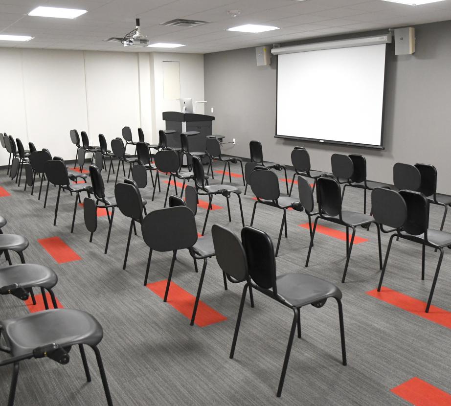 Interior of Fine Arts Classroom