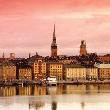 cityscape of Stockholm Sweden